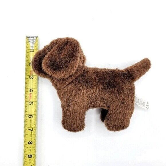 American Girl Pet Chocolate Chip Lab Retriever Dog Plush Brown 7" 2011 T6595 - Picture 10 of 11